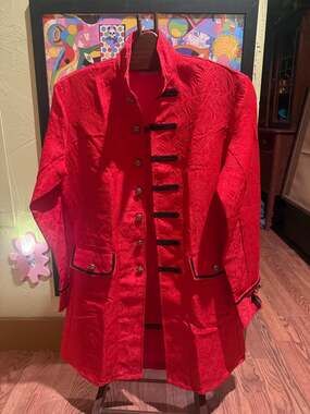 H&ZY Retro Gothic Victorian Frock Coat size Small